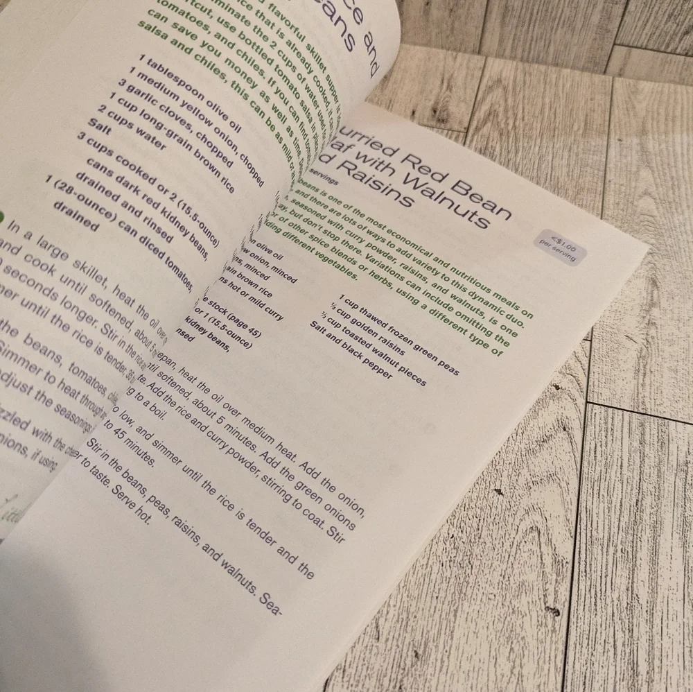 Vegan on the Cheap Cookbook by Robin Robertson - White Cover